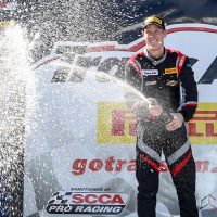 <strong>CHRIS DYSON DRIVES PLAID MUSTANG TO HARD-FOUGHT ROAD ATLANTA TRANS AM WIN</strong>